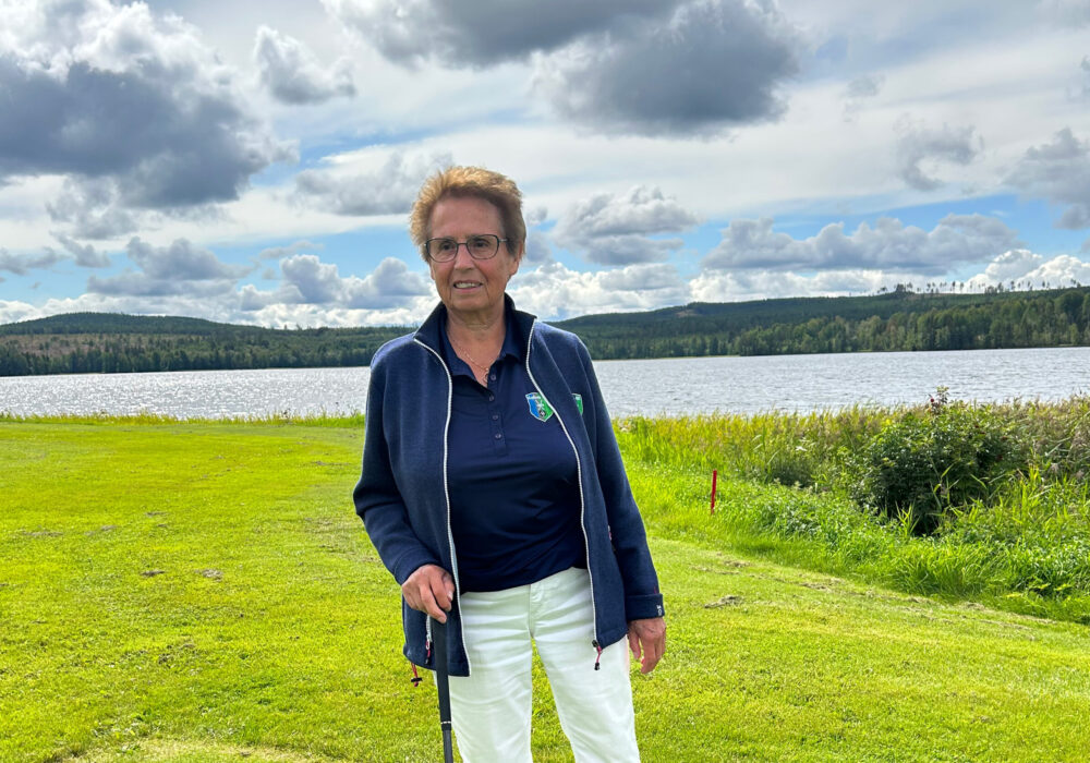 Ny hedersmedlem på Hofors Golfklubb